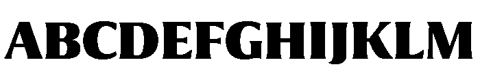Collier Extra Condensed Extra Bold Font UPPERCASE