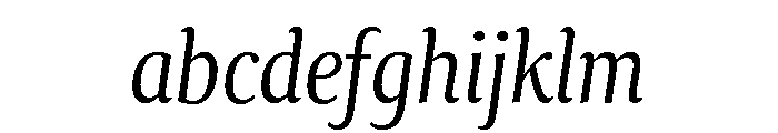 Collier Extra Condensed Extra Light Italic FONT