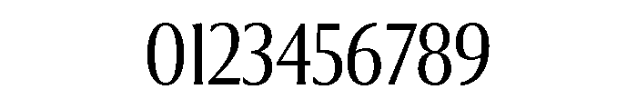 Collier Extra Condensed Extra Light Font OTHER CHARS