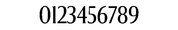 Collier Extra Condensed Light Font OTHER CHARS