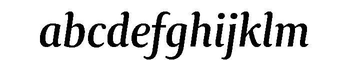 Collier Extra Condensed Regular Italic FONT