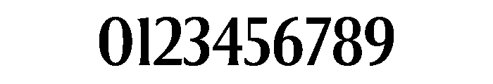 Collier Extra Condensed Regular Font OTHER CHARS