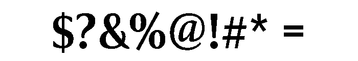Collier Extra Condensed Semi Bold Font OTHER CHARS