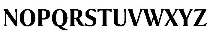 Collier Extra Condensed Semi Bold Font UPPERCASE