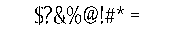 Collier Extra Condensed Thin Font OTHER CHARS
