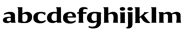 Collier Extra Extended Bold FONT