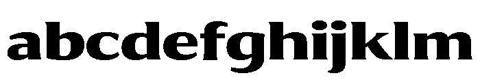 Collier Extra Extended Extra Bold FONT