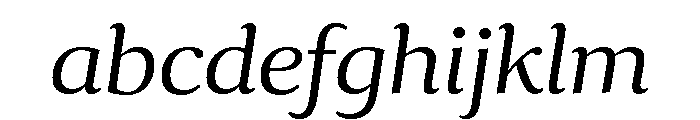 Collier Extra Extended Extra Light Italic FONT