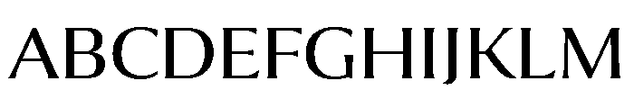 Collier Extra Extended Light Font UPPERCASE