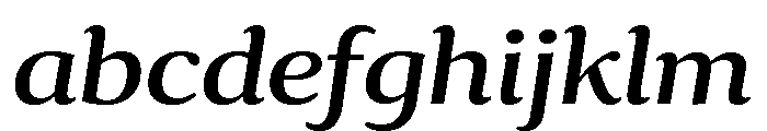 Collier Extra Extended Regular Italic FONT