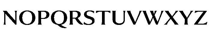 Collier Extra Extended Regular Font UPPERCASE
