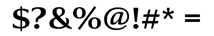 Collier Extra Extended Semi Bold Font OTHER CHARS