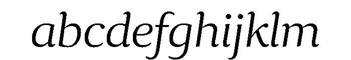 Collier Extra Extended Thin Italic FONT