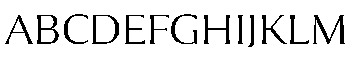 Collier Extra Extended Thin Font UPPERCASE