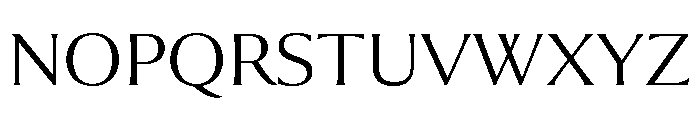 Collier Extra Extended Thin Font UPPERCASE