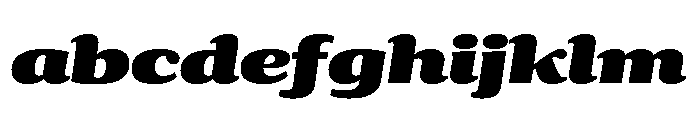 Collier Extra Extended Ultra Italic FONT