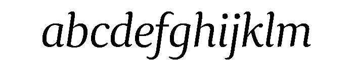 Collier Extra Light Italic FONT