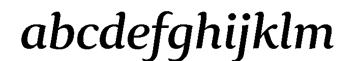 Collier Regular Italic FONT