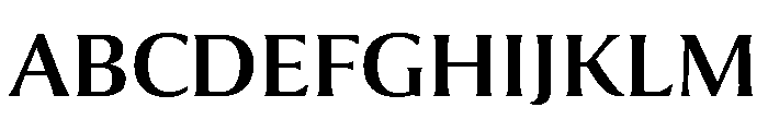 Collier Regular Font UPPERCASE