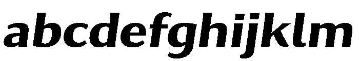 Collier Sans Bold Italic FONT