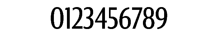 Collier Sans Compressed Book Font OTHER CHARS