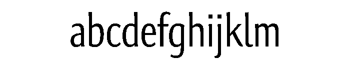 Collier Sans Compressed Extra Light FONT