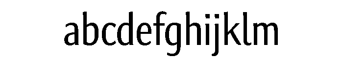 Collier Sans Compressed Light FONT