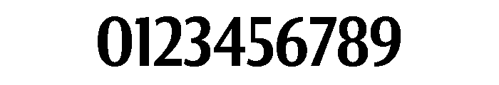 Collier Sans Compressed Semi Bold Font OTHER CHARS