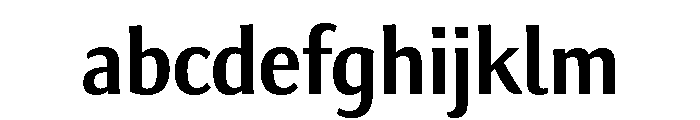 Collier Sans Compressed Semi Bold FONT