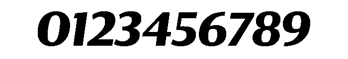 Collier Sans Condensed Bold Italic Font OTHER CHARS