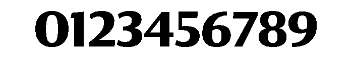 Collier Sans Condensed Bold Font OTHER CHARS