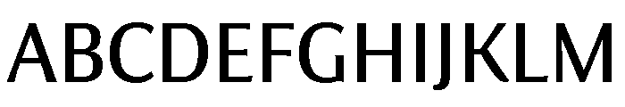 Collier Sans Condensed Book Font UPPERCASE