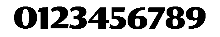 Collier Sans Condensed Extra Bold Font OTHER CHARS