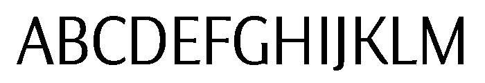 Collier Sans Condensed Extra Light Font UPPERCASE