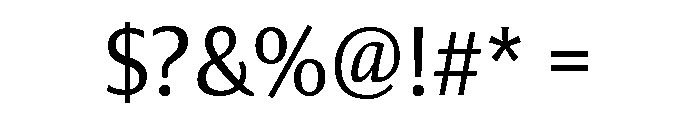 Collier Sans Condensed Light Font OTHER CHARS