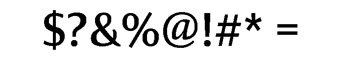 Collier Sans Condensed Regular Font OTHER CHARS