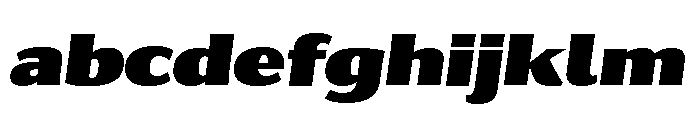Collier Sans Condensed Ultra Italic FONT
