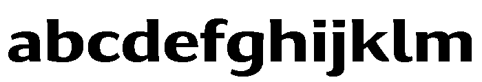 Collier Sans Extended Bold FONT