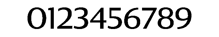 Collier Sans Extended Book Font OTHER CHARS