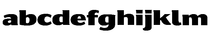 Collier Sans Extended Extra Black FONT