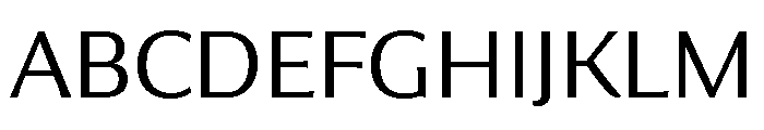 Collier Sans Extended Extra Light Font UPPERCASE