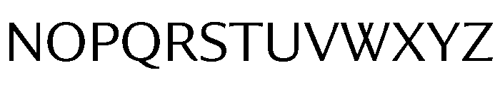 Collier Sans Extended Extra Light Font UPPERCASE