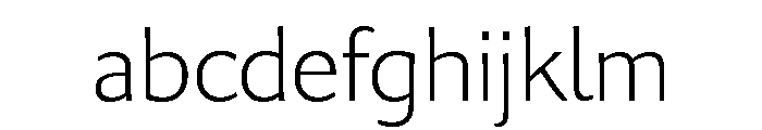 Collier Sans Extended Hairline FONT
