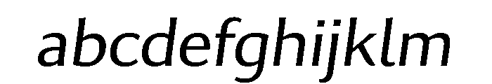 Collier Sans Extended Light Italic FONT