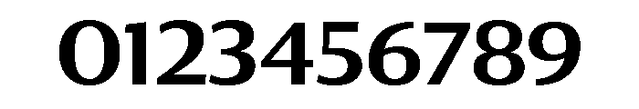 Collier Sans Extended Semi Bold Font OTHER CHARS