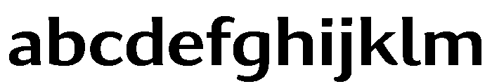 Collier Sans Extended Semi Bold FONT