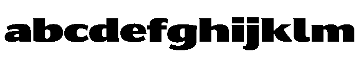 Collier Sans Extended Ultra FONT
