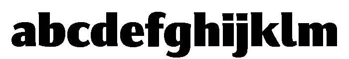 Collier Sans Extra Compressed Black FONT