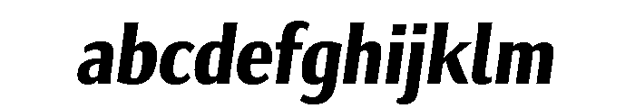 Collier Sans Extra Compressed Bold Italic FONT