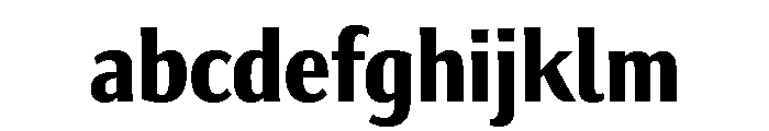 Collier Sans Extra Compressed Bold FONT